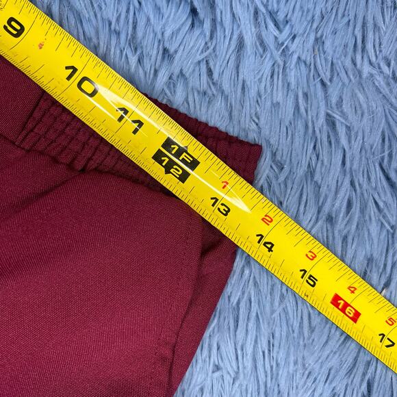 VINTAGE E-Z Motion Pants Size 10 Petite Women’s Red Casual - Picture 10 of 11